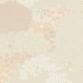 Vliestapete mit Wald-Muster Beige Creme - Tapete mit Akzenten in Orange 