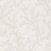 Papier peint floral avec rinceaux crème gris - papier peint intissé subtilement structuré naturel 