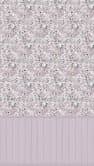 Wall Mural Birds & Branches Pink - floral sample with wooden panel - extendable non-woven wallpaper 