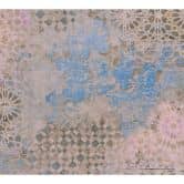 Livingwalls Metropolitan Stories 2 Antonio - Barcelona Papier peint effet carrelage, Beige, Bleu, Marron 