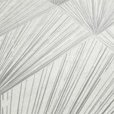 Livingwalls Vliestapete Metropolitan Stories Art Déco Tapete Ava New York grau, metallic, weiß 