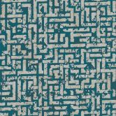 Livingwalls Ethnotapete My Home My Spa Vliestapete Study Libary Home ozeanblau, gold, silber 