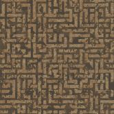 Livingwalls Ethnotapete My Home My Spa Vliestapete Study Libary Home braun, gold 