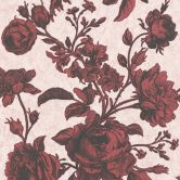 Livingwalls Rosentapete My Home My Spa Vliestapete Romantic Home rot, rosa, schwarz 