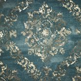 Tapete Barock Petrol Blau Vliestapete Ornamente Vintage Wohnzimmer Schlafzimmer von A.S. Création 