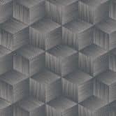 3D Tapete Nachhaltig - Vliestapete Grafisch von A.S. Création Schwarz Grau 385064 