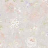 Romantische Blumentapete PVC-Frei - Vliestapete Floral von A.S. Création Grau Bunt 386364 