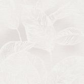 Blättertapete Nachhaltig - Vliestapete Floral von A.S. Création Grau Weiß Natur 386632 