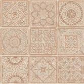 Tile wallpaper pink cream - wallpaper in tiled look - non-woven wallpaper living room office kitchen 