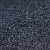 Textured wallpaper with a dark blue textile look - Elegant non-woven wallpaper - Modern wall design 