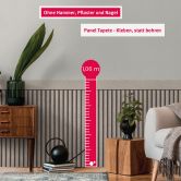 Vliesbehang akoestische look grijs zwart - Vliesbehang met 3D houtstructuur 