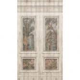Fototapete Wandpaneel mit Waldbild Antik Beige Braun – Erweiterbares Design 