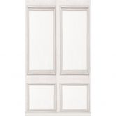 Fototapete mit klassischer Kassettenpaneel-Optik in hellem Beige – edel, zeitlos und beliebig erweiterbar. 