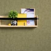 A.S. Création Papier peint Intissé Greenery uni vintage vert 