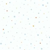 A.S. Création Kinderzimmertapete Little Love Vliestapete mit Punkten blau, weiß, gelb, orange 