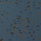 Livingwalls Vliestapete New Walls 50's Glam blau, braun, grün 