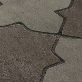 Livingwalls Papier peint intissé New Walls Finca Home motif carrelage gris, noir 