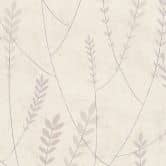 Papier peint mural intissé Skandi - structure lin dans les tons naturels & gris 