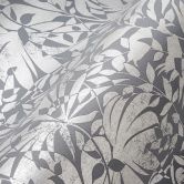 A.S. Création non-woven tapet BOS - blomstret tapet grå, sølv 