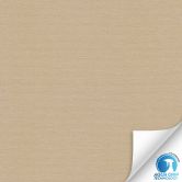 Unitapete mit Textilstruktur Beige - Einfarbige Vliestapete - Tapezieren ohne Kleister 