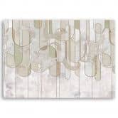 Leinwandbild, Scandi Boho Abstrakt in Beige 