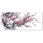 Leinwandbild, Japanische Kirschblüten 