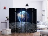 Paravent, Raumteiler freistehend, Trennwand - View of the Blue Planet II, 5-teilig - einseitig bedruckt - 225x172 cm 