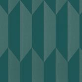 COSMOPOLITAN 3D non-woven wallpaper petrol green design patterned wallpaper with metallic effect 