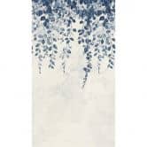 COSMOPOLITAN Wall Mural Leaves Vines Blue White - design non-woven wallpaper nature 