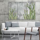 Leinwandbild 3 teilig, Großer Wüstenkaktus 
