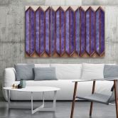 Leinwandbild 3 teilig, Buntes 3D -Fenster 