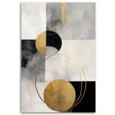 Leinwandbild, Geometrisches Boho-Muster 