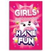 Canvasbillede, Gaming-inskription til kvinder 
