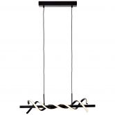 Pendelleuchte Alexander, schwarz, 150 x 75,5 cm, Pendellampe 