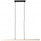 Pendelleuchte Anabelle, braun, 150 x 103 cm, Holz Pendelleuchte 