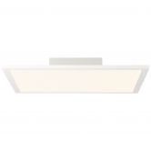Deckenleuchte Constantin, weiß, 39,5 x 39,5 cm, LED Panel, Warmweiß, dimmbar 