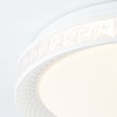 Deckenleuchte Damian, weiß, Ø 39 cm, Innenleuchte 