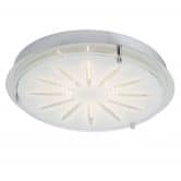 Wand- und Deckenleuchte Dora, metallic, 5,5 x 33 cm, Glas Deckenlampe 