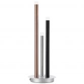 Tischleuchte Eddy, braun, 47 x 17,5 cm, Metall Tischlampe 