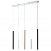 Pendelleuchte Eddy, braun, 120 x 89 cm, Metall Pendelleuchte 