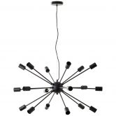Pendelleuchte Fiete, schwarz, 90,5 x 140 cm, Metall Pendelleuchte 