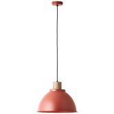 Pendelleuchte Franziska, rot, Ø38 cm, Metall Pendelleuchte 