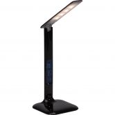 Tischleuchte Hugo, schwarz, 55 x 15 cm, Schreibtischlampe, dimmbar 