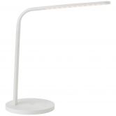 Tischleuchte Jannes, weiß, 38 x 18 x 36 cm, Nachttischlampe, dimmbar 