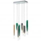 Design LED-Pendelleuchte Jenna, 8-flammig 