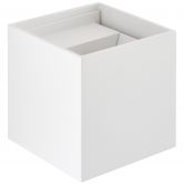 Außenwandleuchte Johannes, weiß, 10 x 10,3 cm, Metall Außenleuchte 