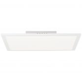 LED-Deckenleuchte Jolien, weiß, 39,5 x 39,5 cm, Deckenlampe 