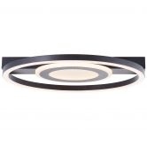 Deckenleuchte Leopold, schwarz, 5 x 37 cm, Metall Moderne Deckenleuchte, dimmbar 