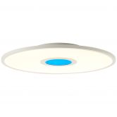 Deckenleuchte Mads, weiß, 5 x 45 cm, Metall Led panel, dimmbar 