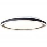 Deckenleuchte Malia, schwarz, 9 x 55 cm, Metall Led-deckenleuchte, dimmbar 